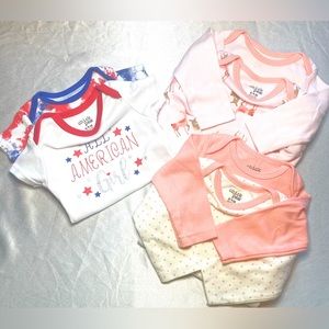 Baby Girl Chick Pea Onesie Bundle (BGBPB5)